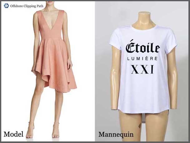 Ghost Mannequin Types - Offshore Clipping Path