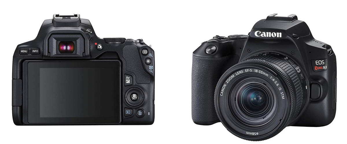 Canon EOS Rebel SL3 Digital SLR Camera with EF-S 18-55mm Lens Kit