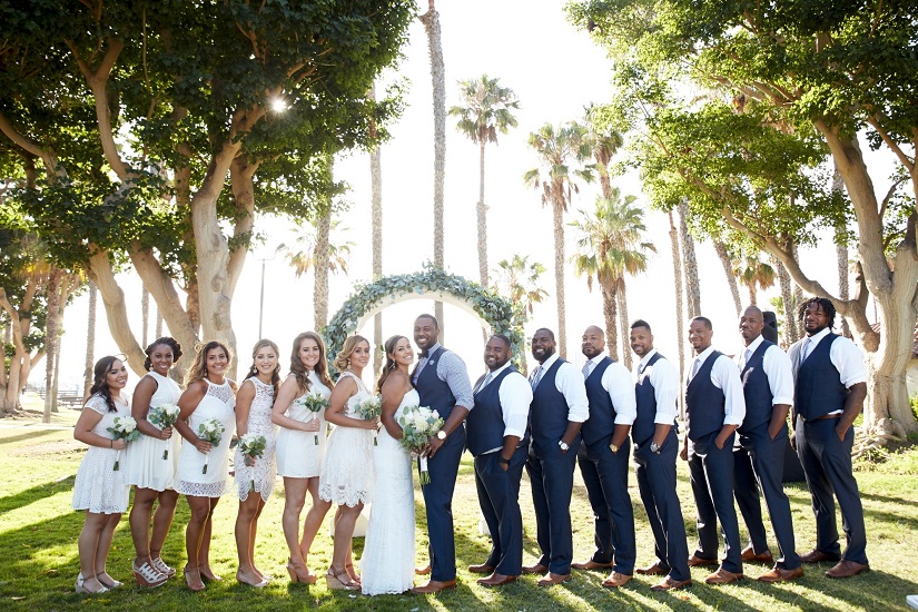 best friend wedding, maid of honor, bridal party photos